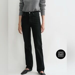 Toteme classic cut NWT Women’s Denim Black Jeans size 30/30